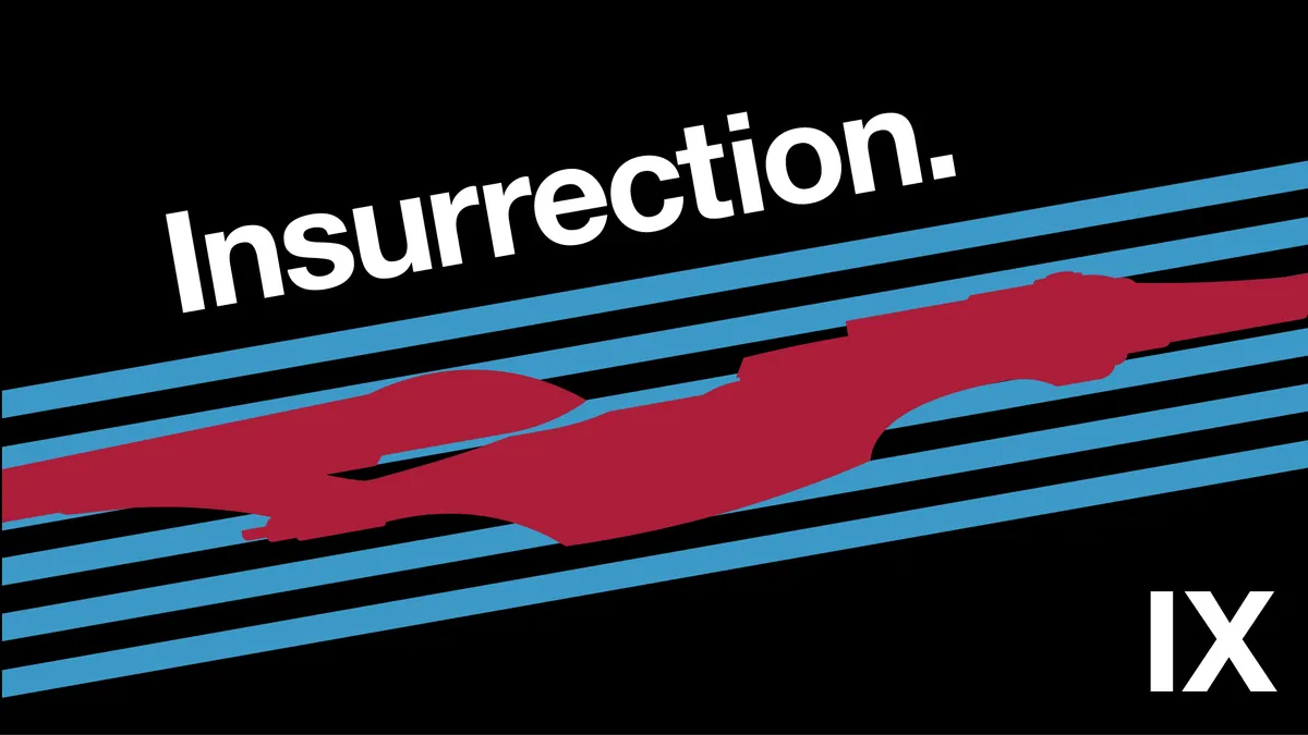 Poster for Star Trek IX: Insurrection.