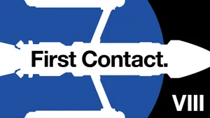 Poster for Star Trek VIII: First Contact.